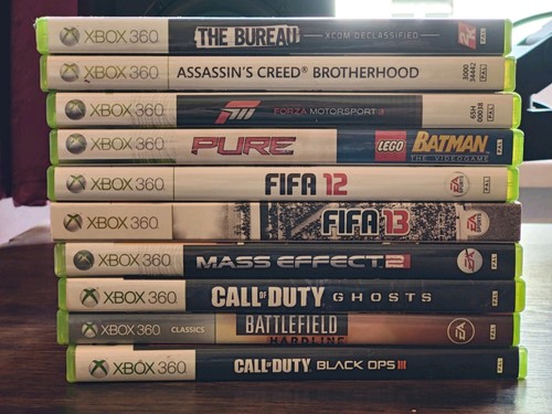 10x xbox 360 - 360, spiele