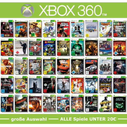 Xbox 360 spiele - spiele-wahl, 🚨