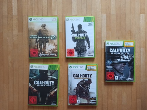 Xbox 360 call duty spiele - call, of