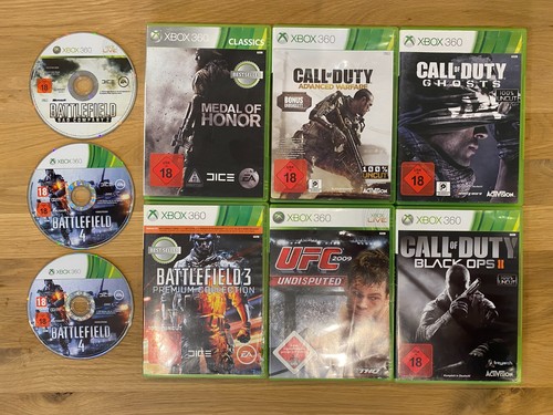 Xbox 360 spiele set call - xbox,